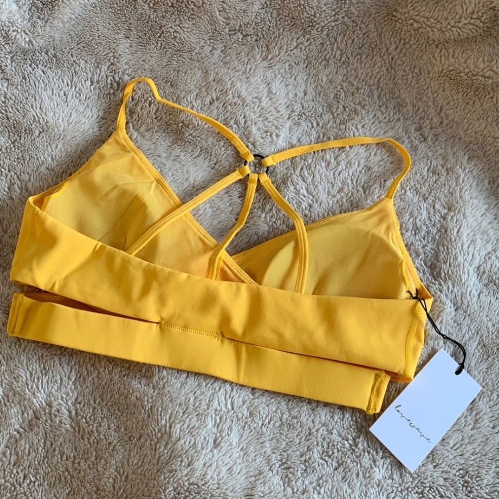 Lovewave Brittany Yellow Sports Bra - Picture 6 of 6